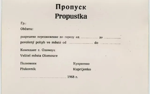 Příliv okupačních sil a mrtvé město. Olomouc si připomíná 58 let od srpnové invaze