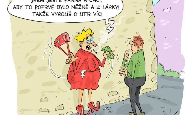 ORAŽENÉ OBRÁZKY: Zářijová dávka vtipů od kreslíře Jana Tatarky