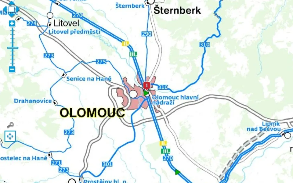 Olomouc - hlavní nádraží