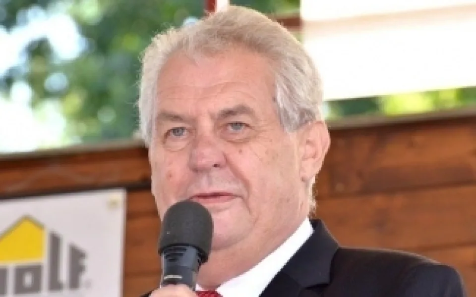 prezident ČR Miloš Zeman