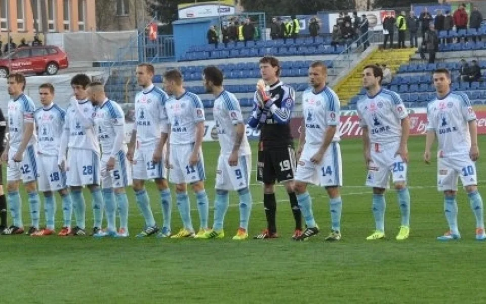 Zápas v Jihlavě se Sigmě absolutně nepovedl. Zdroj: www.sigmafotbal.cz