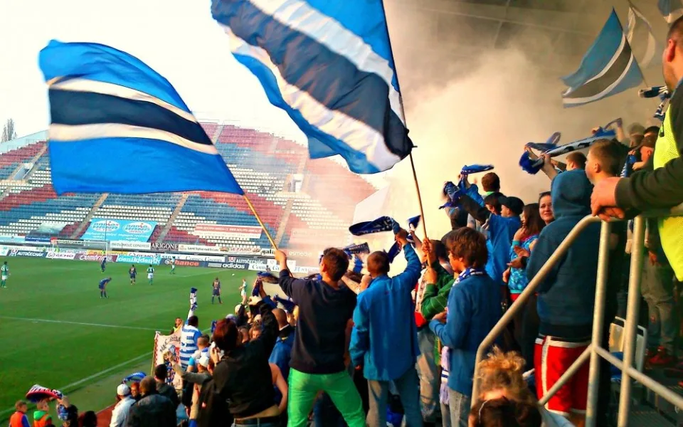 Olomoučtí fans měli konečně důvod slavit. Foto: bel