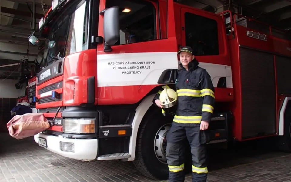 Díky rychlé reakci zachránil Petr Horáček lidský život. Foto: www.hzscr.cz