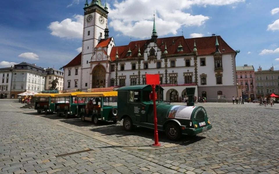 Turistický vláček v Olomouci Foto MMOl