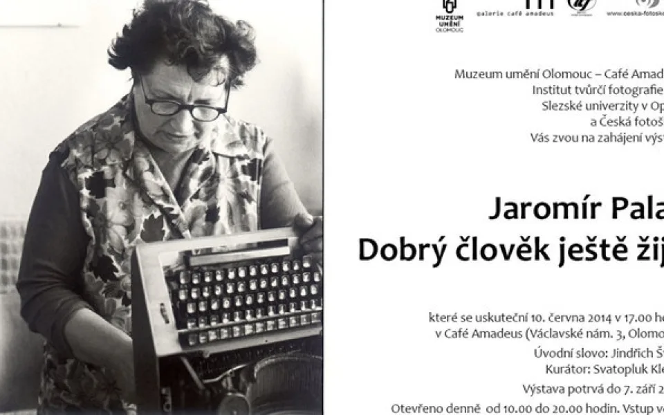 pozvánka na výstavu - Jaroslav Palas