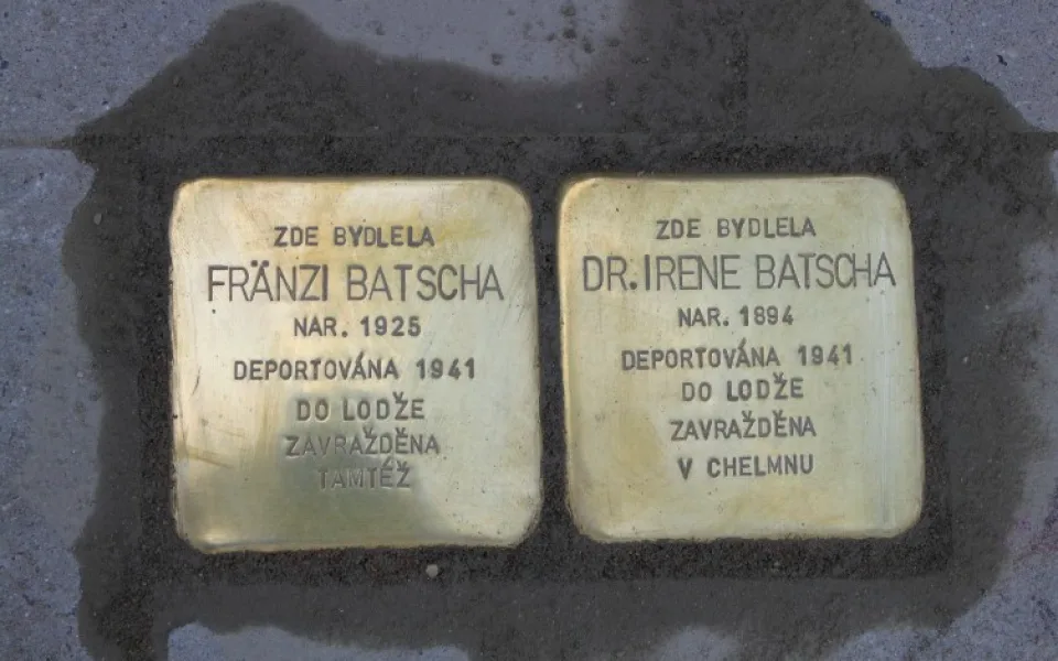 V Olomouci přibudou nové kameny připomínající osudy Židů