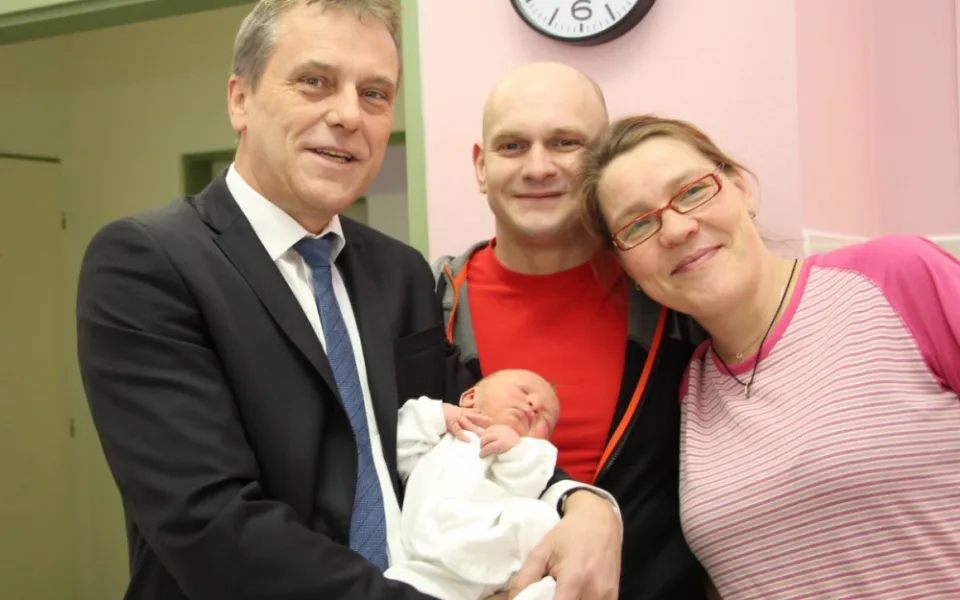 Hejtman dnes navštívil Sebastiena, prvního občánka Olomouckého kraje v tomto roce
