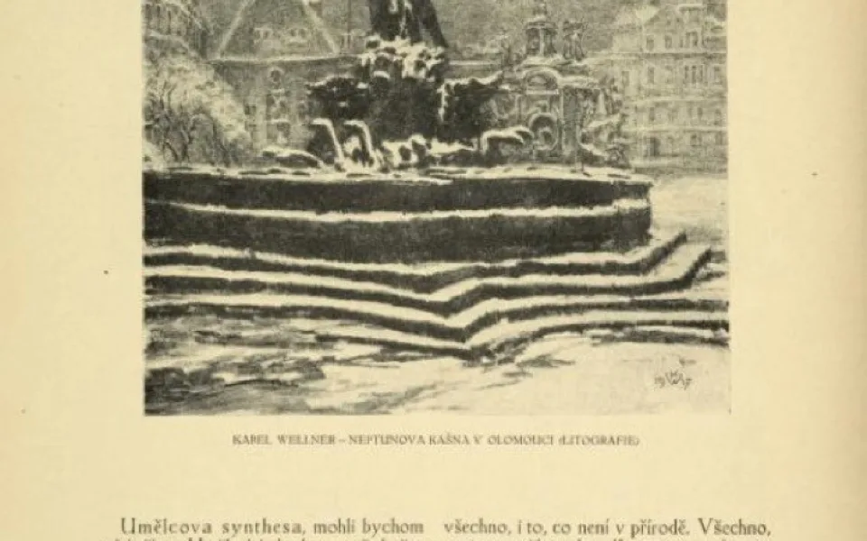 Neptunova kašna - 1917