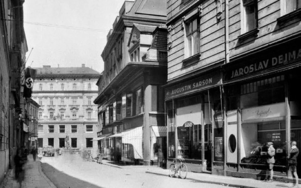 Obchodní dům Josefa Andera za dob Protektorátu