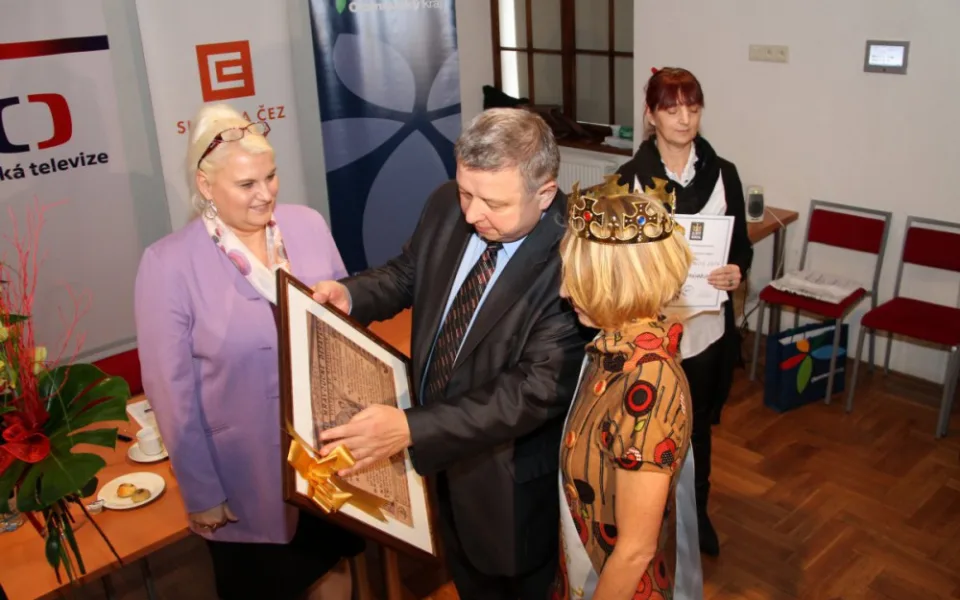 Regionální kolo Zlatého Ámose vyhrála paní učitelka ze Zábřehu