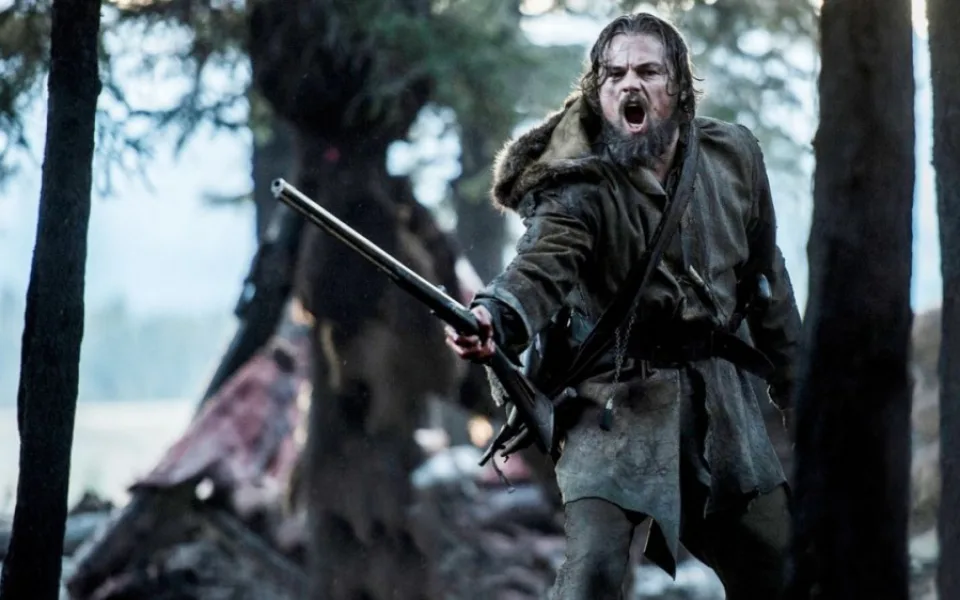 Leonardo DiCaprio ve filmu Revenant