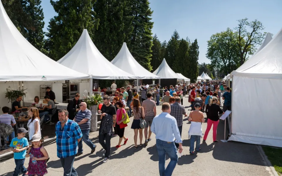 Podívejte se na detailní mapku rozestavění stánků na Garden Food Festivalu