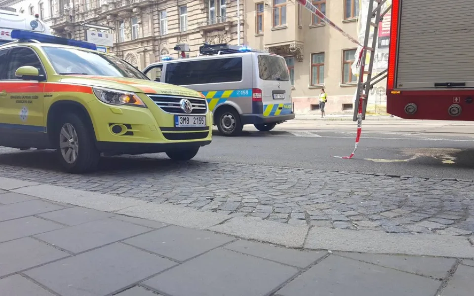 Na Palackého ulici v Olomouci srazil seniorku kamion