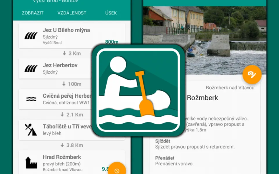 Vodácká navigace
