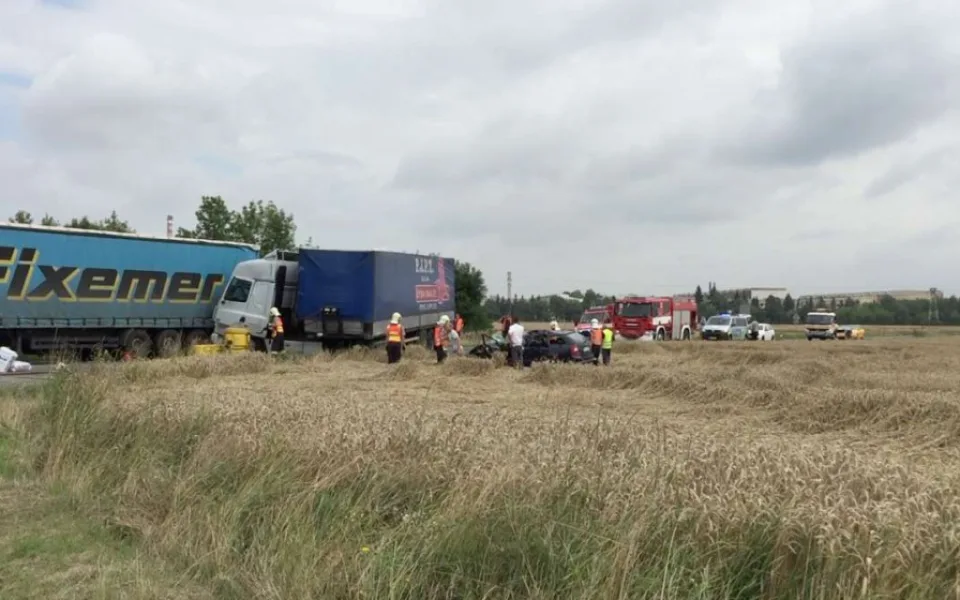 Dopravní nehoda u Bochoře