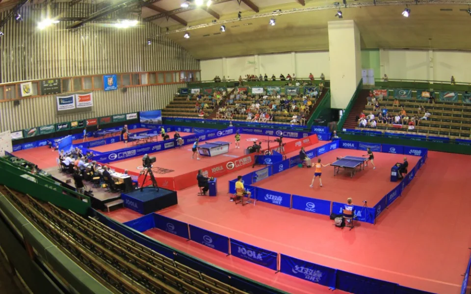 Czech Open ve stolním tenise ve Sportovní hale UP Olomouc