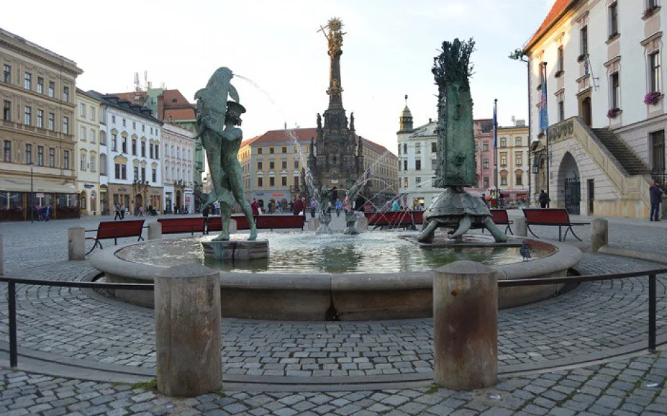 Arionova kašna v Olomouci