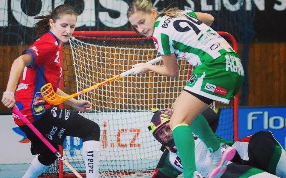 Olomoucké florbalistky nezvládly poslední zápas v roce, proti Bohemians prohrály 6:2