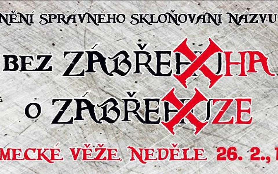 V Zábřehu, nebo v Zábřeze? Město vyvěsí informační tabuli se správným skloňováním