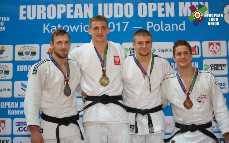 Zleva: Žilka Peter (SVK), Kuczera Piotr (POL), Klammert David (CZE), Grossklaus Ciril (SUI)