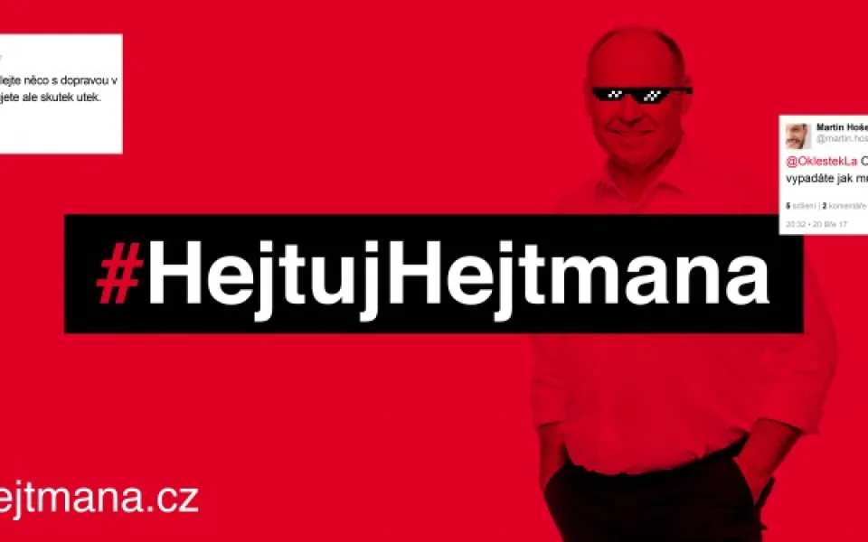 Kampaň „Hejtuj hejtmana“ spustil sám Okleštěk. Chce vědět od lidí, co jeho úřad zanedbává