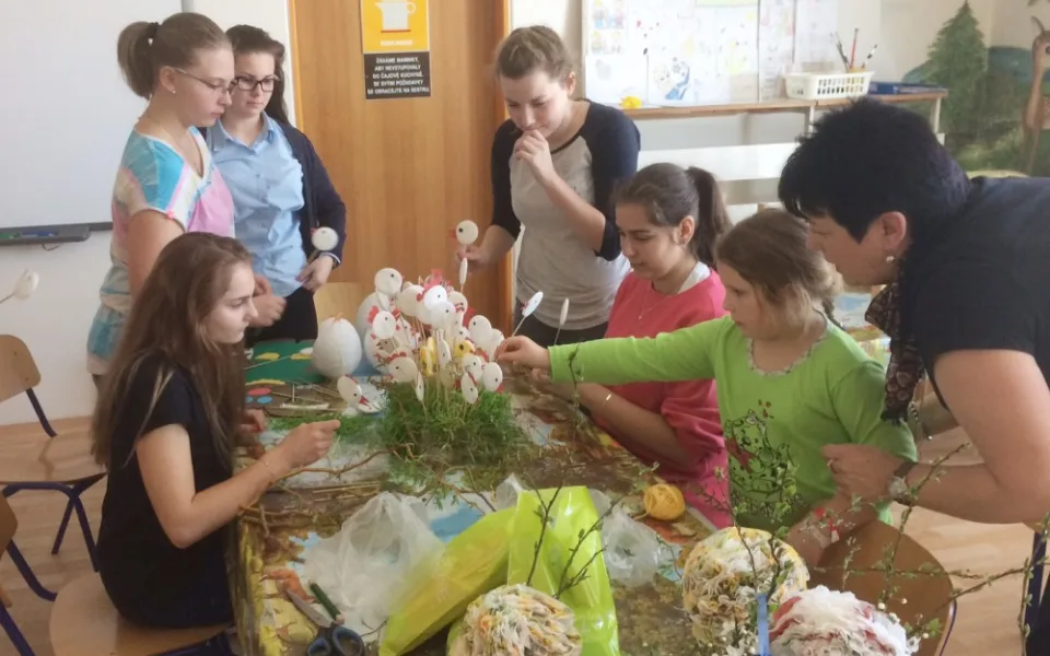Velikonoční atmosféra dětské pacienty Nemocnice Prostějov nemine