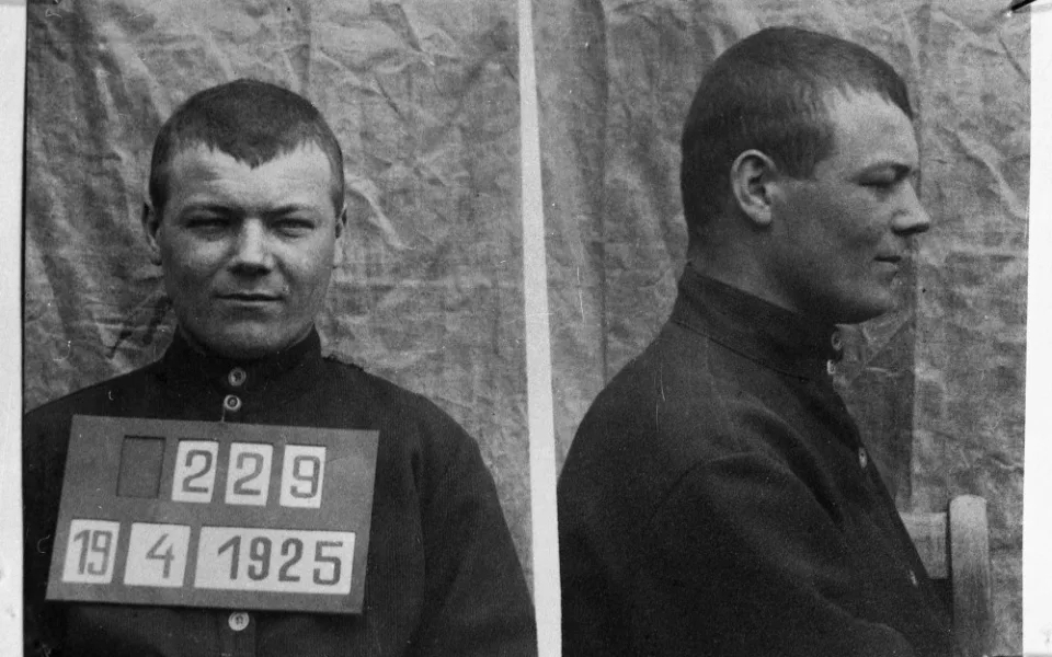 Martin Lecián na fotografii z 19. 4. 1925. (Fotoarchiv Vlastivědného muzea v Olomouci)