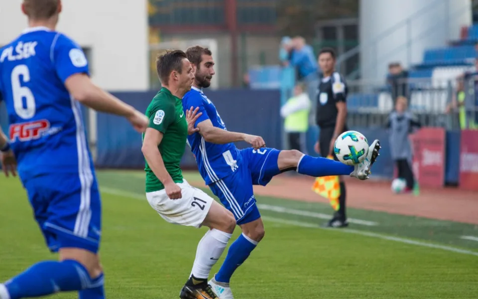 Jablonec porazil domácí Sigmu 4:3 a postoupil do čtvrtfinále poháru