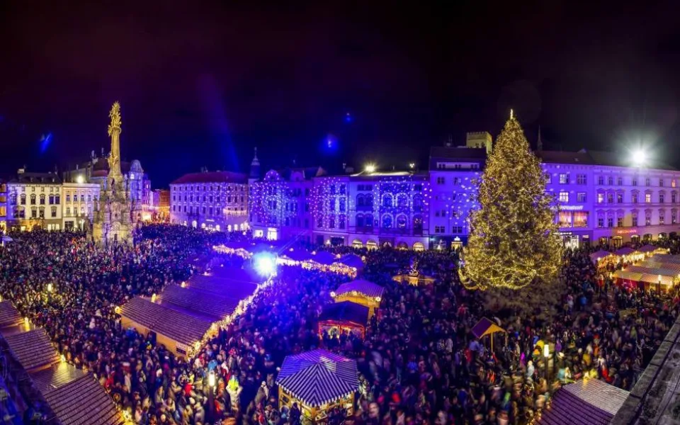 Vánoční trha v Olomouci