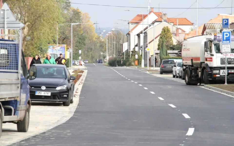 Hamerská ulice je po rekonstrukci opět otevřená