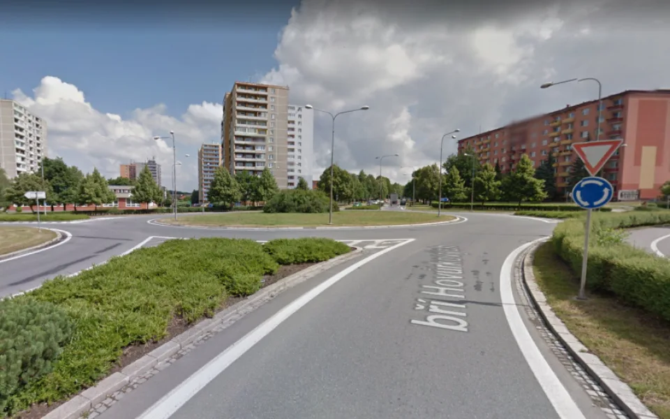 Rekonstrukce kruhového objezdu u Hané v Přerově skončila