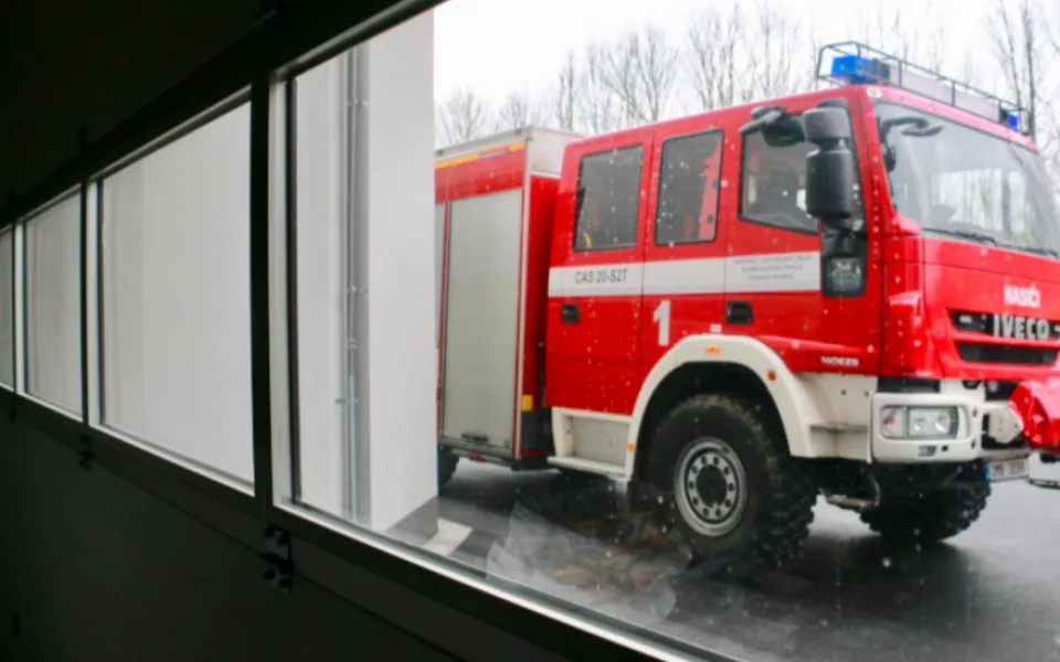 VIDEO: V Konici mají novou hasičskou stanici za téměř 50 milionů korun. Podívejte se