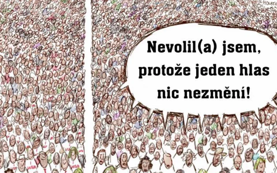 KOMENTÁŘ: Je jedno koho, ale běžte volit. Važte si té možnosti
