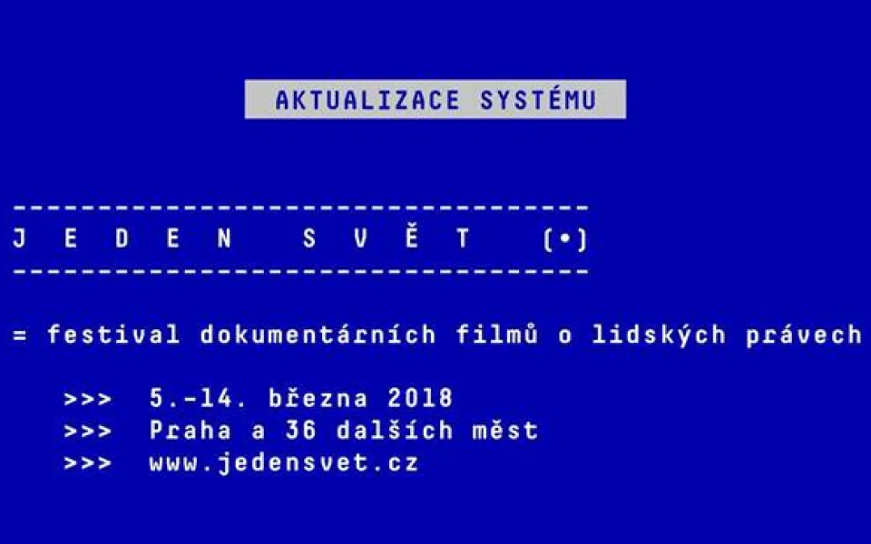 Hlavním tématem Jednoho světa 2018 je přehlcení informacemi