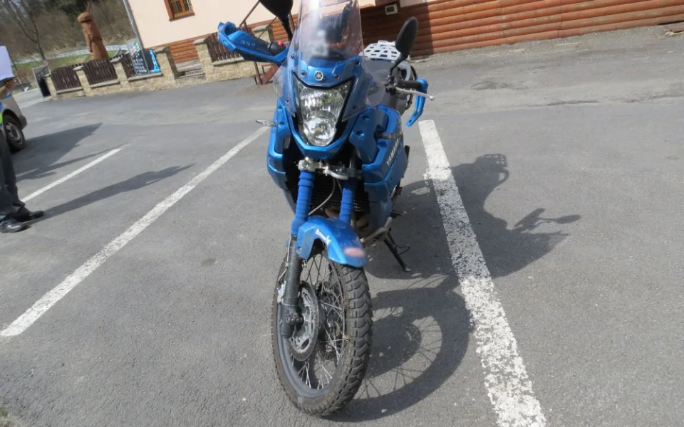 havárie motocyklisty
