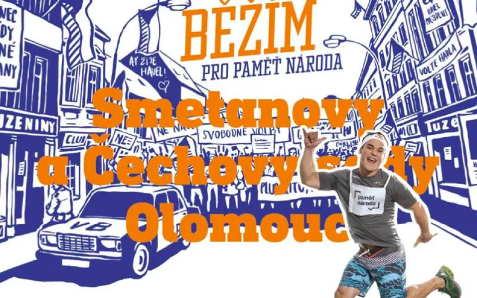 V olomouckých parcích závodníci poběží Běh Pro paměť národa