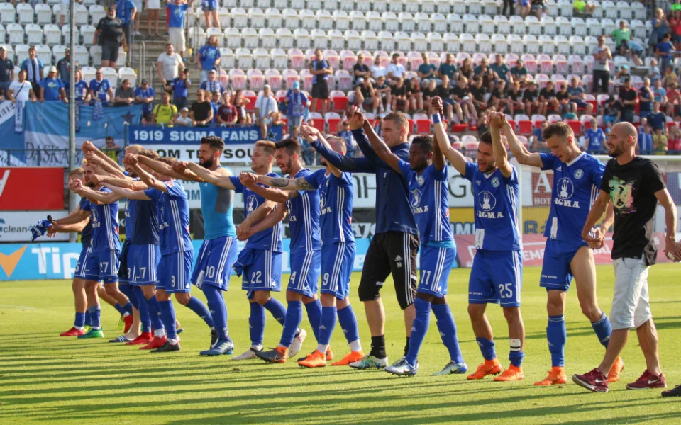 FOTOGALERIE: Sigma porazila Boleslav a zajistila si tak účast ve 3. předkole Evropské ligy