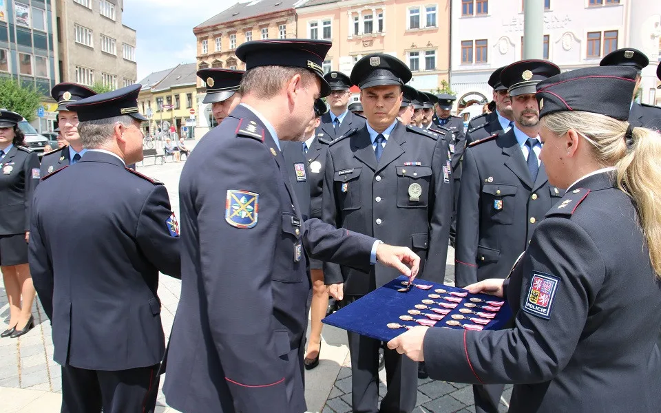 FOTO: Nejlepší policisté byli oceněni na Dni Policie České republiky