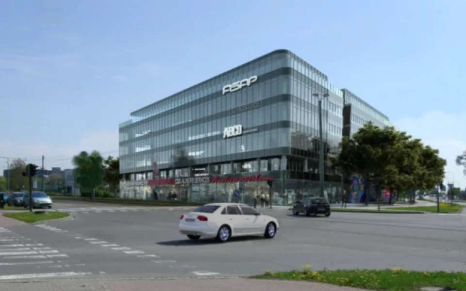 Na ulici Kosmonautů má stát nová šestipodlažní administrativní budova s názvem Envelopa