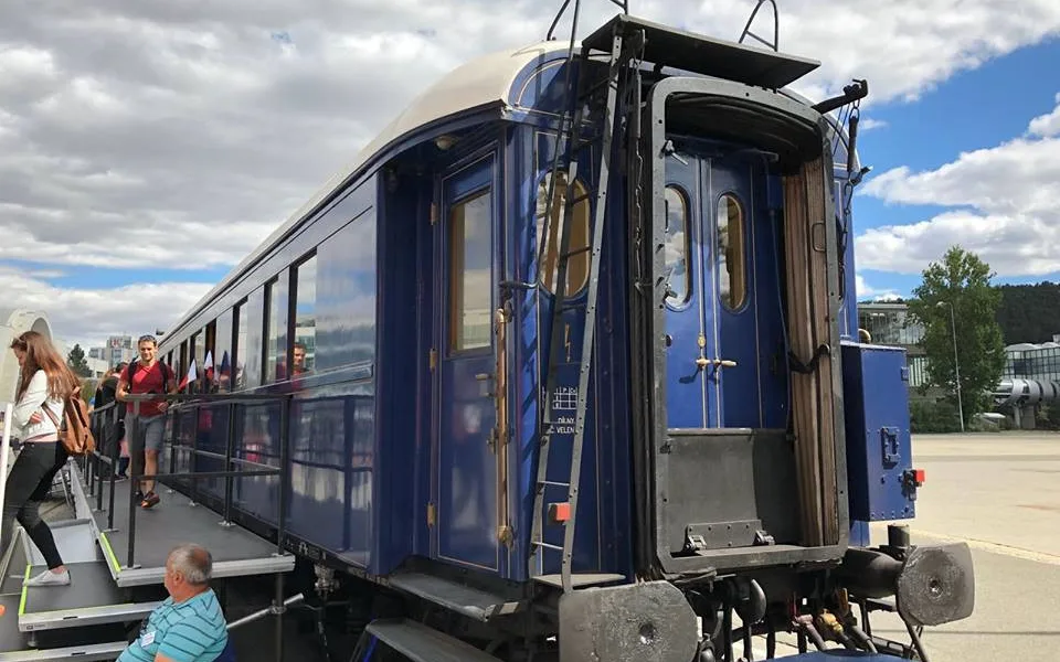 Třetí týden v červenci bude na olomouckém nádraží vystaven prezidentský vlak