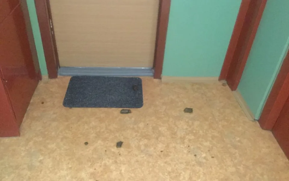 Muž nechal svého psa vykonat potřebu na rohožce sousedky, navrch jí zalepil klíčovou dírku sekunďákem