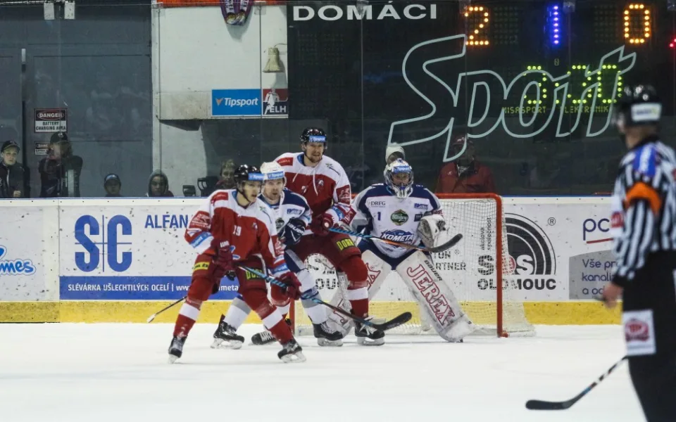 Moravské derby je za dveřmi. Dnes startuje předprodej na zápas Olomouce s Kometou