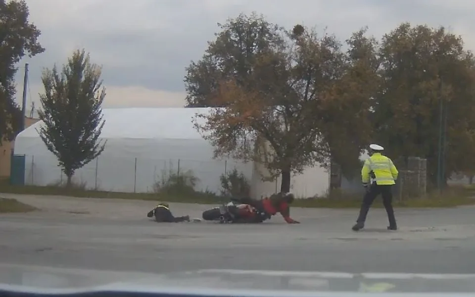 VIDEO: Policie uzavřela případ zfetovaného motorkáře, který srazil v Mohelnici policistku