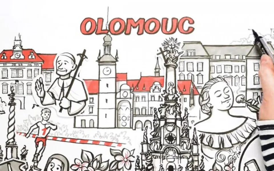 Olomouc se prezentuje krátkým kresleným klipem. Už jste ho viděli?