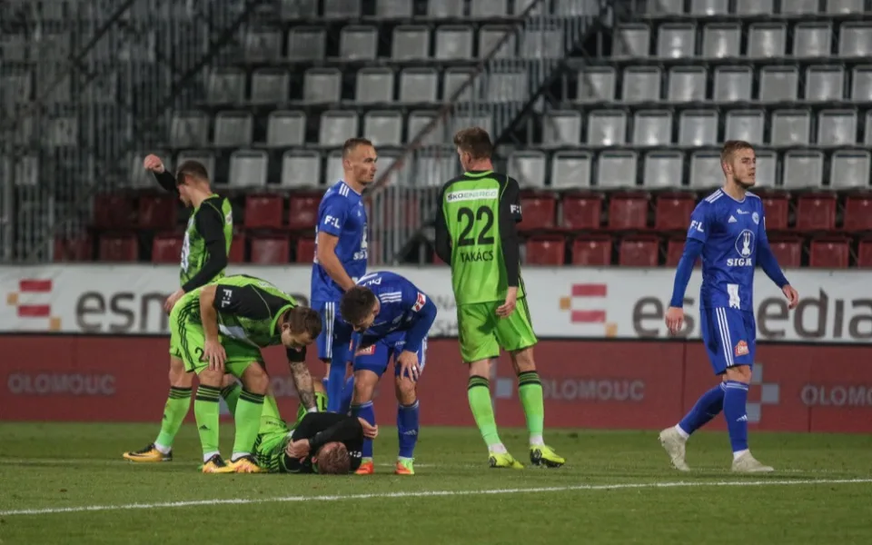 FOTOGALERIE: Sigma dostala doma naloženo od Mladé Boleslavi 0:4, Komličenko dal hattrick