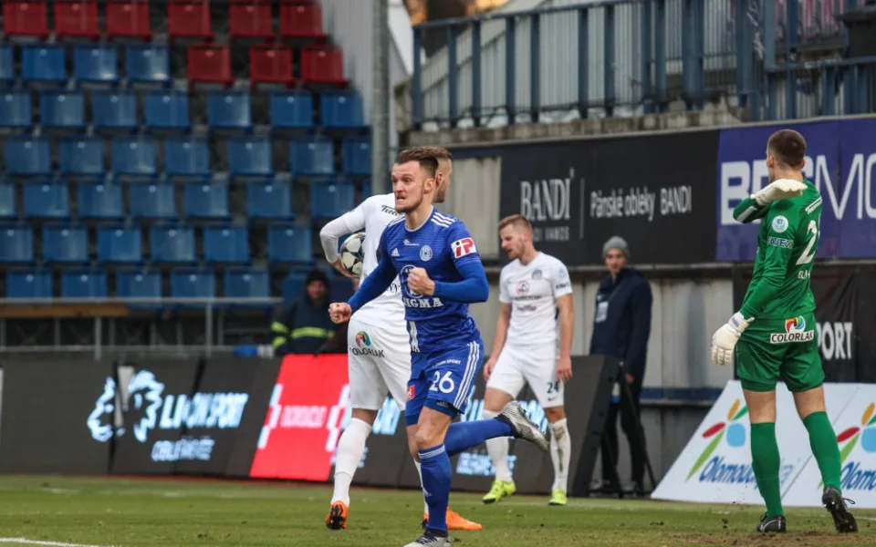 Olomouc porazila Slovácko 1:0. Gól dala Sigma po třech zápasech