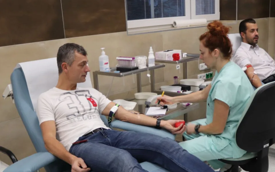 Do přerovské nemocnice dnes přišlo darovat krev pětatřicet prvodárců. Jde o rekordní počet