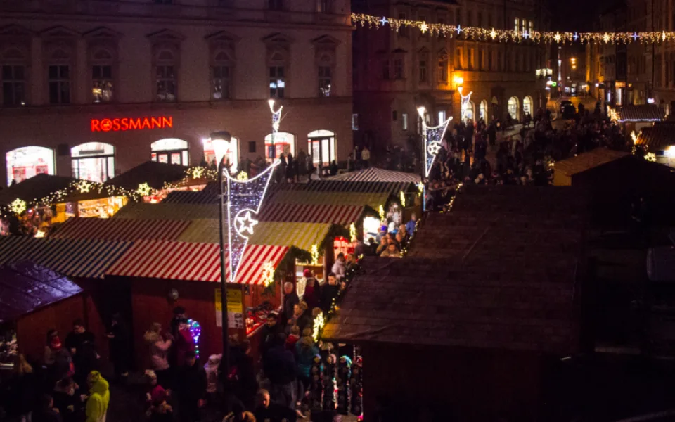 Vánoční trhy v Olomouci