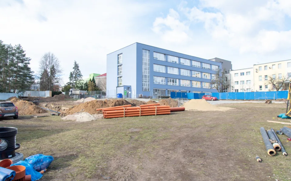 stavba Hemato-onkologické kliniky