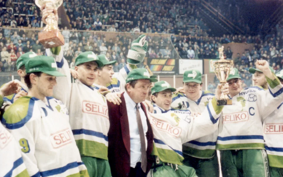 FOTOGALERIE: Mistři z roku 1994 oslaví v Olomouci s fanoušky čtvrtstoletí od zisku titulu